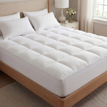 Premium Quilted 1000GSM Mattress Topper - lifestyle photo 2