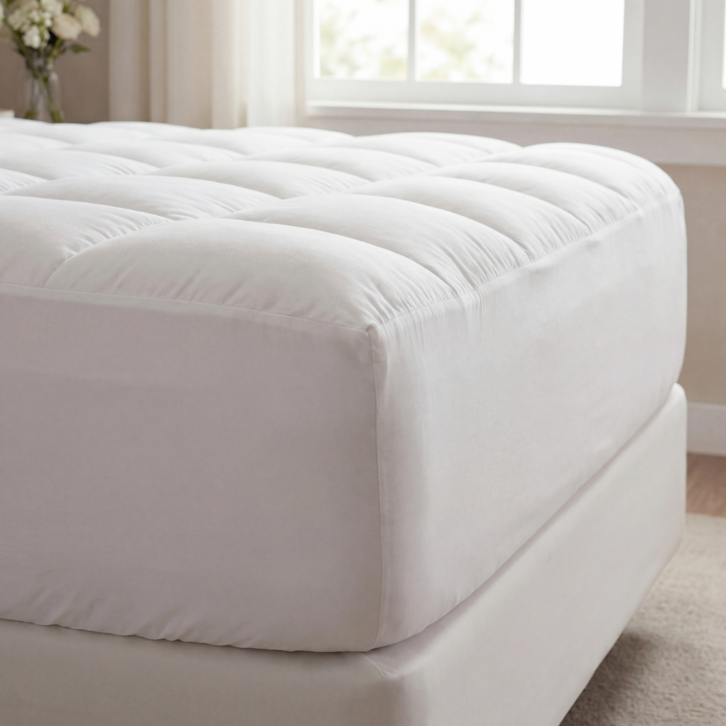 Premium Quilted 1000GSM Mattress Topper - lifestyle photo 5