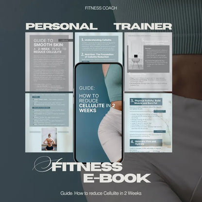 2-Week Cellulite Reduction Guide | Fitness and Wellness E-Book | Exercises and Skincare Tips