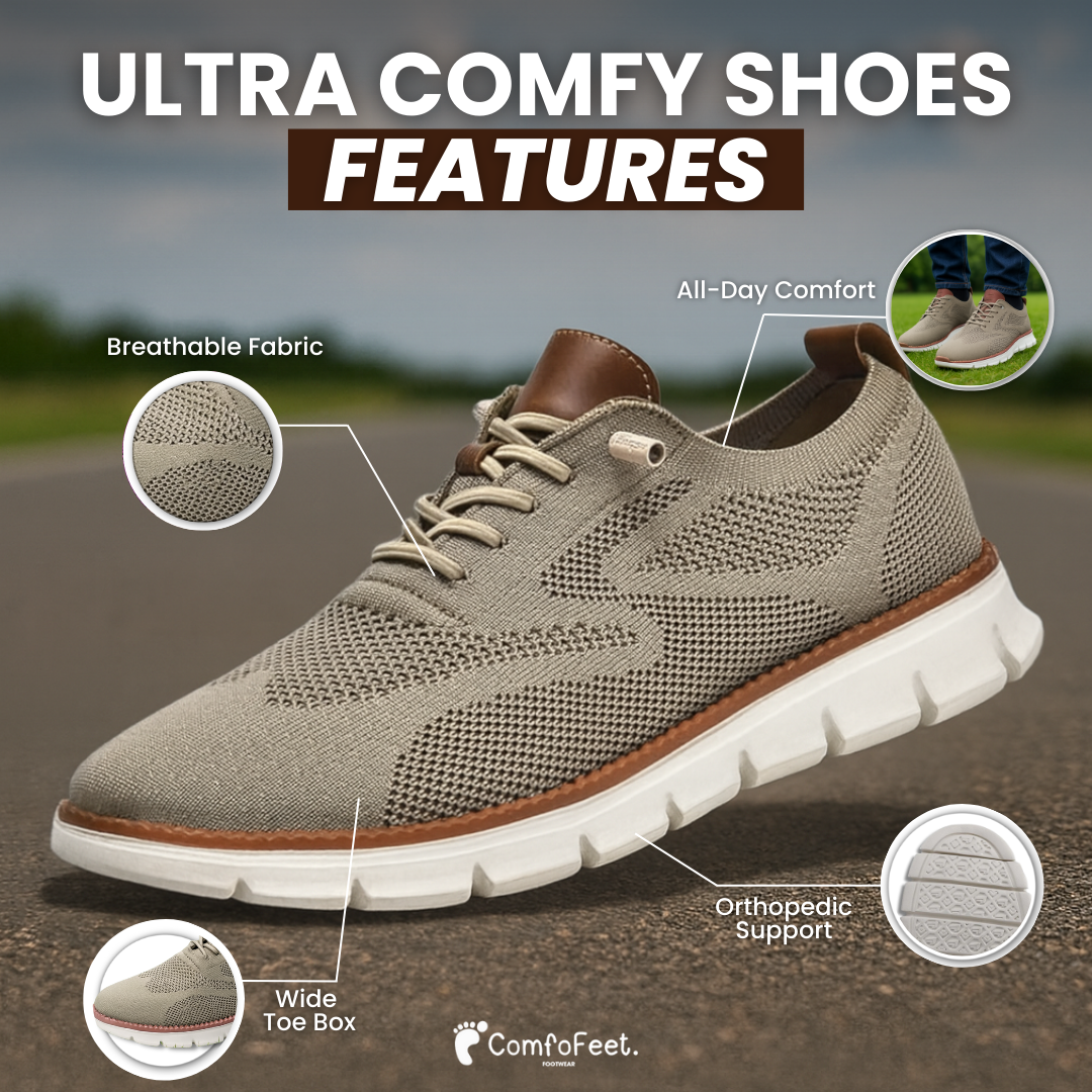 Ultra Comfy - Healthy and Supportive Walking Shoes