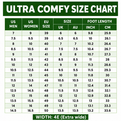 Ultra Comfy - Healthy and Supportive Walking Shoes