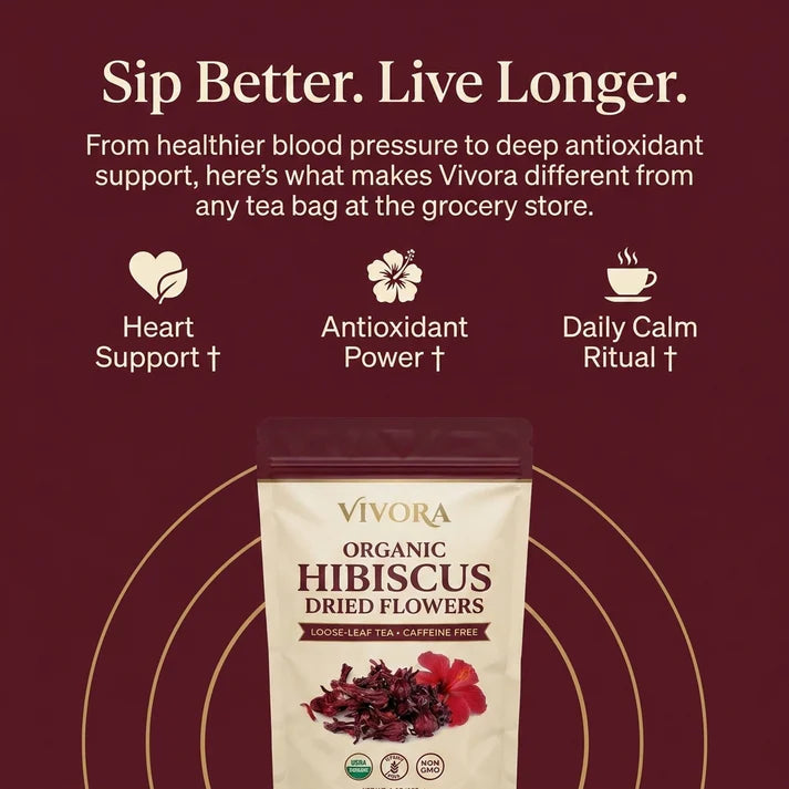Vellora® Organic Hibiscus Flowers