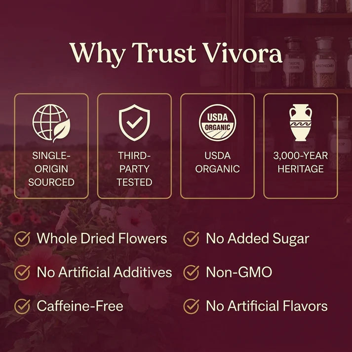 Vellora® Organic Hibiscus Flowers